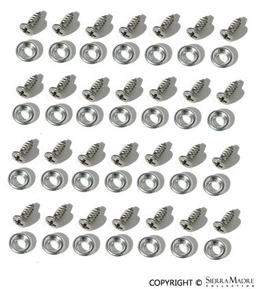 Porsche Hood Seal Screws & Washers Set - All 356s 50-65 644-511-001-00
