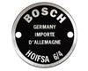 Porsche Horn Data Plate Left Double Hole - All 356s 50-65 NLA-701-646-00