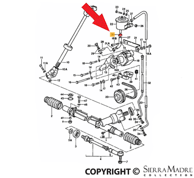 Porsche Hose Screw Clamp - 928 78-86 999-512-297-02