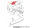 Porsche Hot Air Fan - 911 74-77 261-261-193B