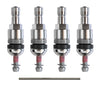 Porsche Huf TPMS RDV001K Valve Stem Set - Chrome 955-361-053-00