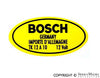 Porsche Ignition Coil Decal - 12 Volt 644-701-008-01