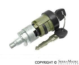 Porsche Ignition Lock Cylinder with Keys - 944 85-95 944-538-075-00