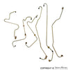 Porsche Injection Line Set - 911 69-76 911-110-021-00