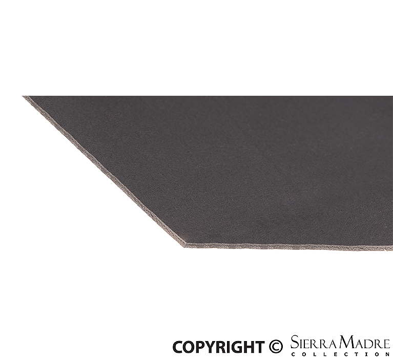 Porsche Insulation Floor Plan - Back Seat - 356B/356C 60-65 SMC-556-321
