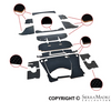 Porsche Insulation System Set - 356B/356C 60-65 SMC-556-800-SET
