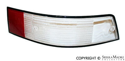Porsche Italian Style Taillight Lens with Black Trim - Right 69-89 SMC-631-411-00