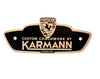 Porsche Karmann Coach Builder Badge PCG-723-008-00