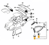 Porsche Karmann Coach Quarter Window Seal Kit - 356 B/C 60-65 SMC-644-543