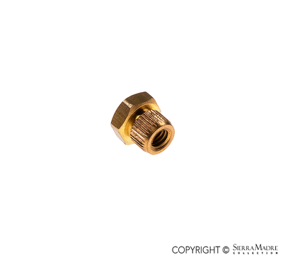 Porsche Knurled Brass Nut For Instrument Gauges - 356/911 60-73 644-741-501-03