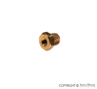 Porsche Knurled Brass Nut For Instrument Gauges - 356/911 60-73 644-741-501-03