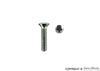 Porsche License Light Mounting Screw - 356B/356C 60-65 900-148-006-02
