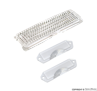 Porsche License Plate Light Lens Set - 356 - 356A 50-59 SMC-005-601-00