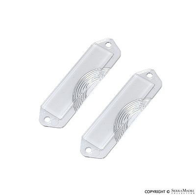 Porsche License Plate Light Lens Set - 356 - 356A 50-59 SMC-005-601-00