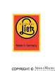 Porsche Lietz Luggage Rack Decal 644-701-801-00