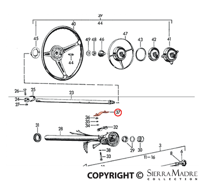 Porsche Lock Ring - 356B/356C 60-65 644-502-922-05