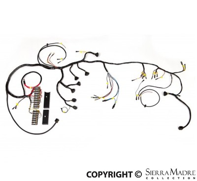 Porsche Luggage Compartment Wire Harness - 911 71-73 911-612-002-10