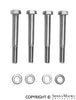 Porsche Luggage Rack Installation Kit 644-801-003-00