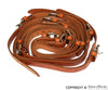 Porsche Luggage Rack Leather Strap Set Tan - All 356s 50-65 SMC-200-006