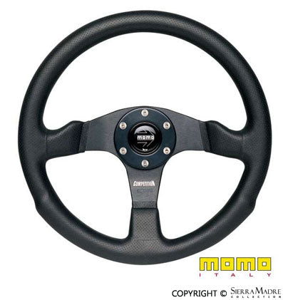 Nrg Quick Release MOMO Competition 350mm Leather Steering Wheel