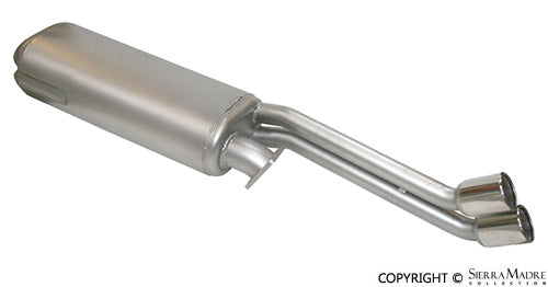 Porsche Muffler - 930 Turbo 78-83 930-111-037-00