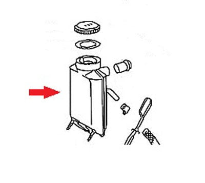 Porsche Oil Breather Reservoir Kit - 912 65-69 616-107-079-03