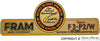 Porsche Oil Filter Decal - Fram 644-701-012-00