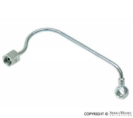 Porsche Oil Pipe - Camshaft Oil Line to Chain Tensioner - Left - 911 91-92 930-107-347-09