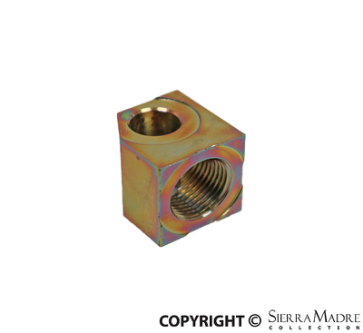 Porsche Oil Pressure Sending Block Fitting - 911 74-89 911-107-704-00