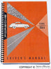 Porsche Owners Manual - 356A 55-59 WKD-460-020