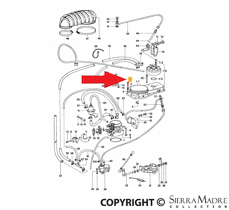 Porsche Pan Head Screw - 911 70-89 900-067-089-01