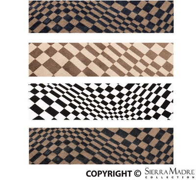 Porsche Pasha Checkerboard Fabric for Front Seat Covers SMC-448-01