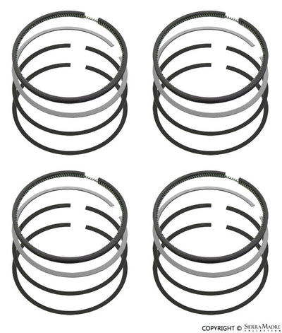 Porsche Piston Ring Set 2.0 x 2.0 x 2.0 x 5.0 - 86mm - 356A/356B/356C/912 50-69 008-11-86R