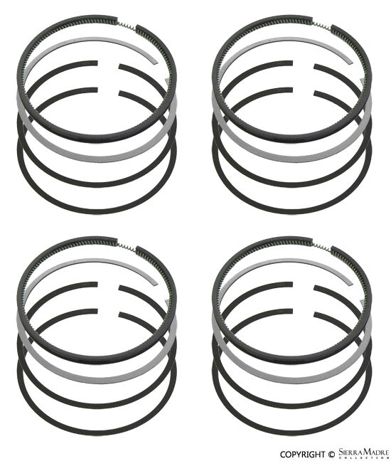 Porsche Piston Ring Set 2.0 x 2.0 x 2.0 x 5.0 - 86mm - 356A/356B/356C/912 50-69 008-11-86R