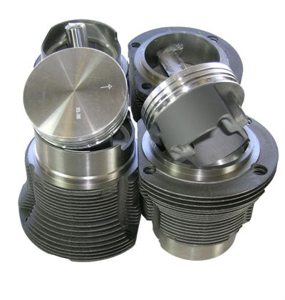 Porsche Piston and Cylinder Set - Flat Topped - 2000cc - 914 70-76 VW9400T4E