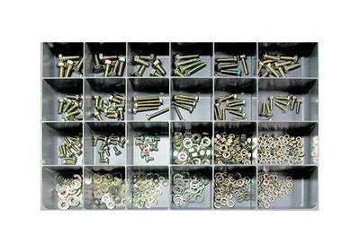 Porsche Plated Metric Hardware Set - 565 Pieces SMC-196-400-57