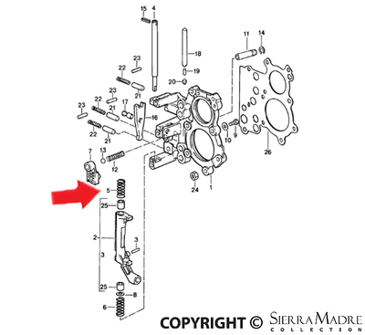 Porsche Pressure Spring - 964 89-94