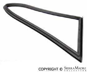 Porsche Quarter Glass Seal - Left - 993 95-98 993-543-435-00