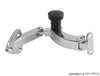 Porsche Quarter Window Chrome Latch - Left 65-76 901-543-041-21