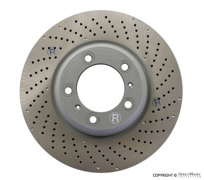 Porsche Rear Brake Disc - Right - 911 Turbo 09-13 997-352-406-03