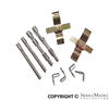 Porsche Rear Brake Hardware Kit - 914 70-76 914-352-923
