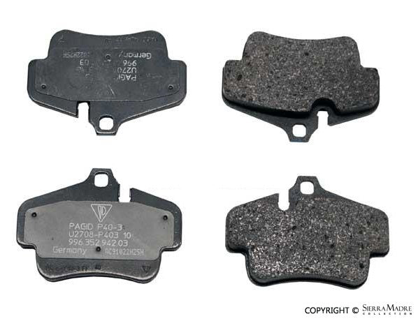 Porsche Rear Brake Pad Set - 911 GT2 02-05 996-352-947-03