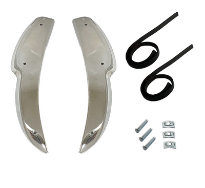 Porsche Rear Bumper End Cap Set - 65-68 SMC-505-25