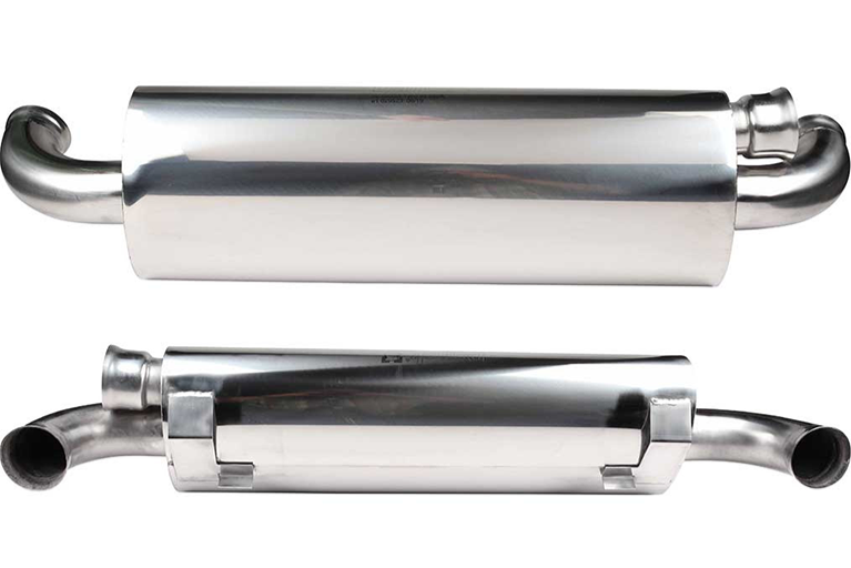 Porsche Rear Center Exhaust - Single - 964 | 1989-1994 1620606200