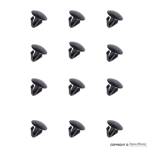 Porsche Rear Hatch Carpet Clip Set - Snap Type - 924/944/968 76-95 SMC-863-747-01