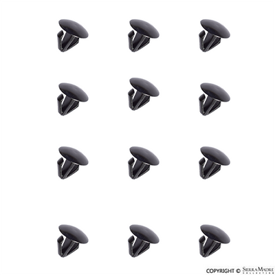 Porsche Rear Hatch Carpet Clip Set - Snap Type - 924/944/968 76-95 SMC-863-747-01