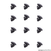 Porsche Rear Hatch Carpet Clip Set - Snap Type - 924/944/968 76-95 SMC-863-747-01