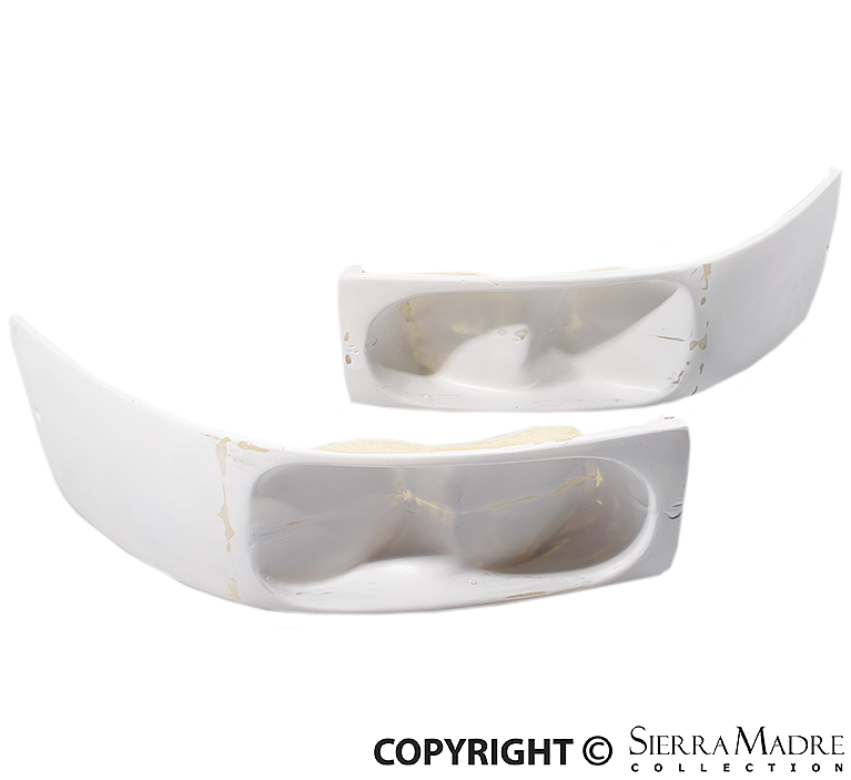 Porsche Rear Light Housing Set - Fiberglass - 911 65-89 SMC-911R-FG