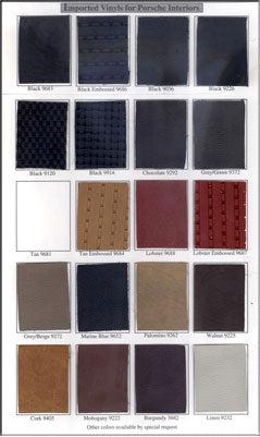 Porsche Rear Seat Cover Set - 911/912 65-73 SMC-000-463-00