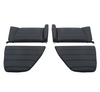 Porsche Rear Seat Set - Black - 911/930 74-89 SMC-522-005B
